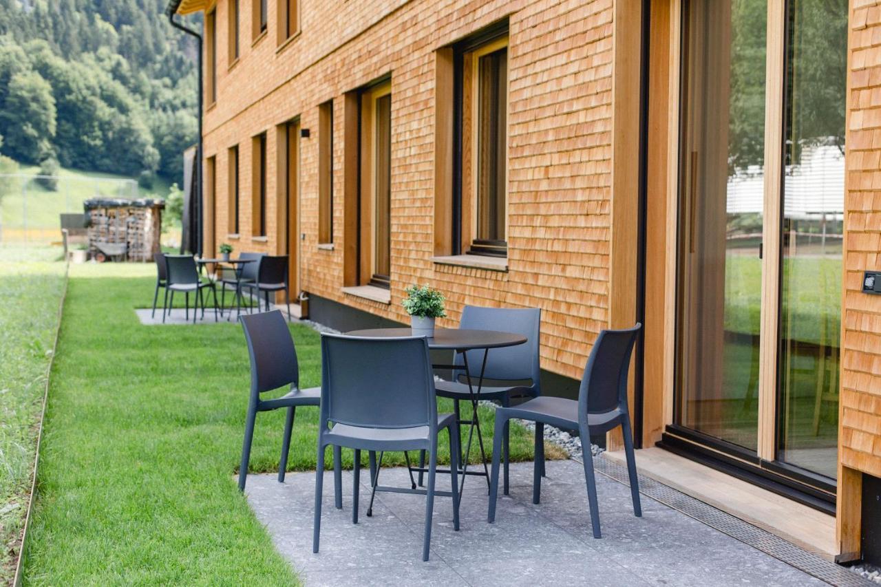 Am Greben Apartments Drei - Vier - Fuenf Bezau Exterior photo